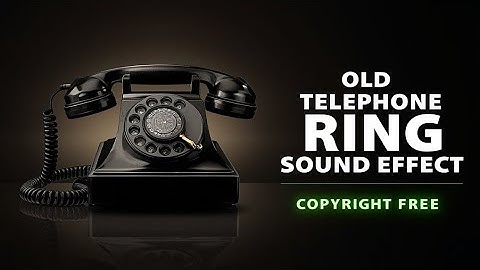 Old Telephone Ring Sound Effect | Classic Phone Ringtone(Copyright Free) @NoCopyrightSounds