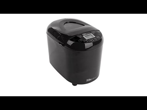 Elite Bistro 2 lb. Digital Bread Maker - YouTube