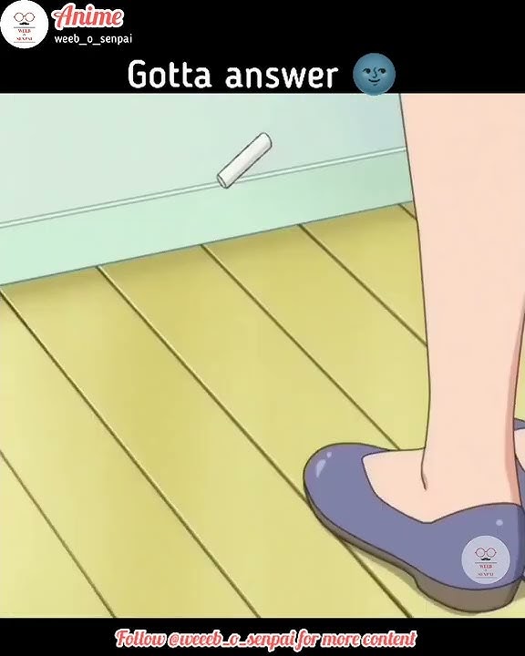 Gotta answer 🌚 #anime #hitoribocchi #comedy