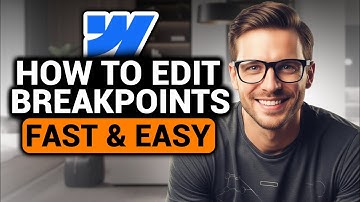 Edit Breakpoints in Webflow (BEST FULL GUIDE)