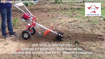 Máy cắt cỏ, xạc cỏ xới đất đẩy tay Honda GX35