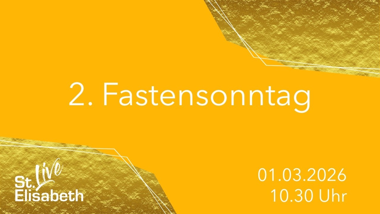 2. Fastensonntag - Gottesdienst am 01.03.2026 um 10:30 Uhr aus Postbauer-Heng