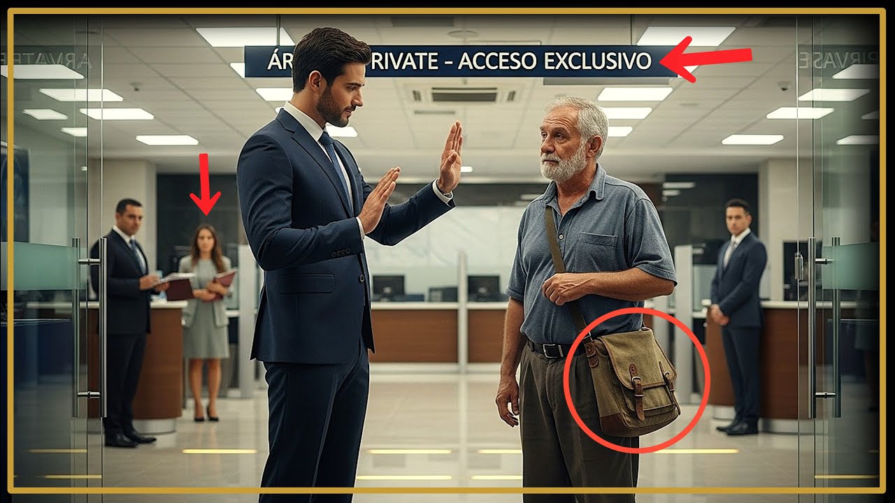 AQUÍ SOLO ENTRAN CLIENTES PRIVATE, DIJO EL BANQUERO SIN SABER QUIÉN ERA EL HOMBRE ¡ERROR MILLONARIO!
