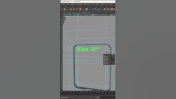 how to deal with bevel controls in maya #maya #3dmodelingsoftware #blender #3dmodeling  #blender3d