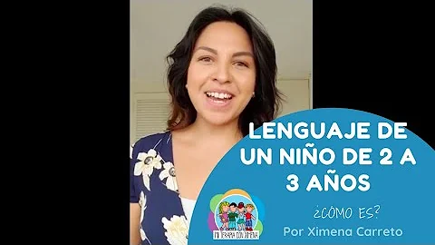 ¿Debería hablar un niño de 2 años?