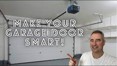 Easiest way to make your garage door opener smart with ESP Home and Athom!