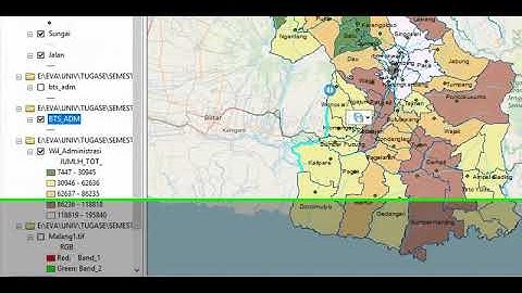 ACARA 2 (TUTORIAL MANAJEMEN DATA, VISUALISASI DATA, DAN LAYOUTING PETA PADA ARC.GIS 10.4)