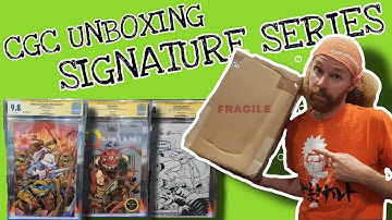 CGC Unboxing Ryan Browne Signature Series