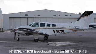 Beechcraft Baron 58 TC  N1879L for Sale