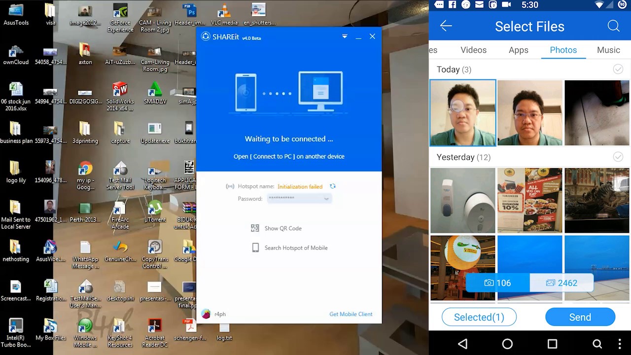 Cara mindahin/transfer file dari handphone ke komputer tanpa kabel data