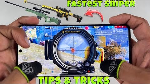 fastest double sniper tips and tricks with handcam tutorial free fire 💥