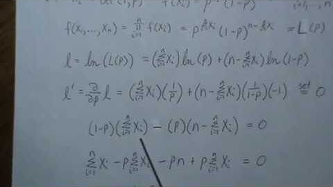 MLE of a Bernoulli Distribution and a Binomial Distribution