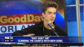 Video thumbnail of "Boy Band "Why Don't We" Performs on Fox 35 WOFL"