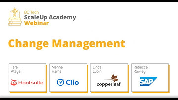 #ScaleupAcademy Webinar - Change Management