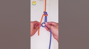 Rope Knot hack 💡 Easy home tutorial