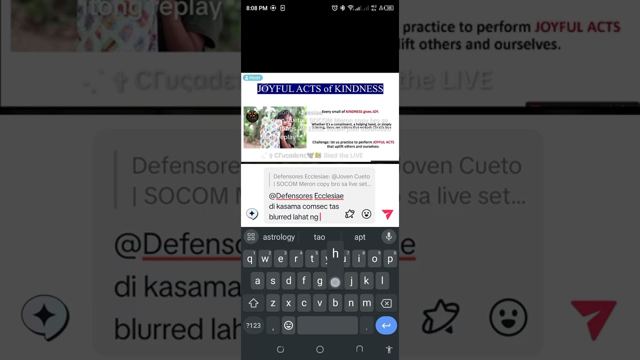 ETHOS VOTUM FIRST ADVENT RECOLLECTION BY FR. RAMSES OÑEZ