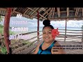 Hunting for kuikui sea urchin in samoafamily samoa