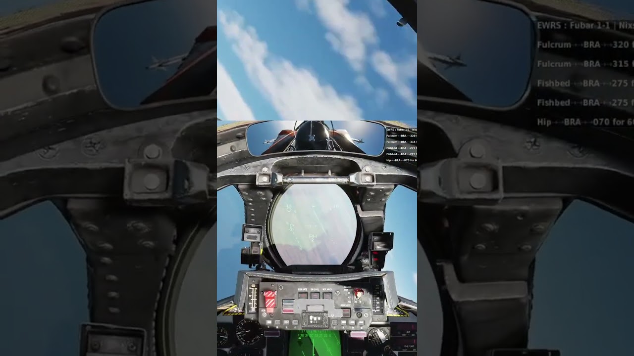 Nose to nose with 2 enemy Fulcrums in our F-14b Tomcat | 