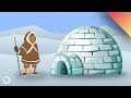 How an igloo keeps you warm