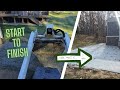 We Poured A 380 SQFT Concrete Patio with Meta Glasses! POV for Pulte Home Patio in Lake Orion