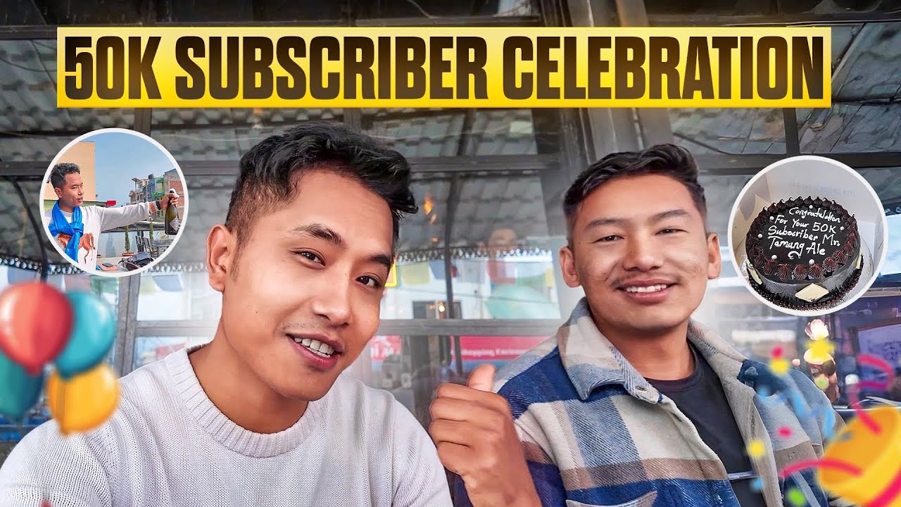 50k Subscribers Ko Celebration Dai Ko Bata 🙏