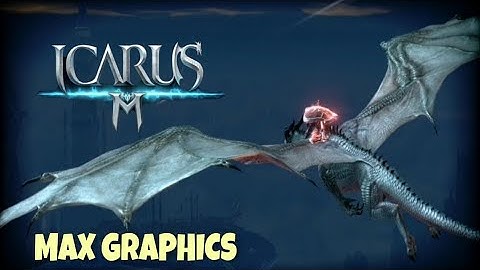 ICARUS MOBILE GAMEPLAY IN MAX GRAPHICS (OPENWORLD) | GLADIATOR CLASS | HUAWEI NOVA 5T GAMING TEST