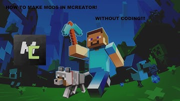 How To Make Mods In Mcreator!!!Without Coding!
