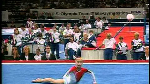 Jaycie Phelps -  Floor Exercise - 1996 Olympic Tri...