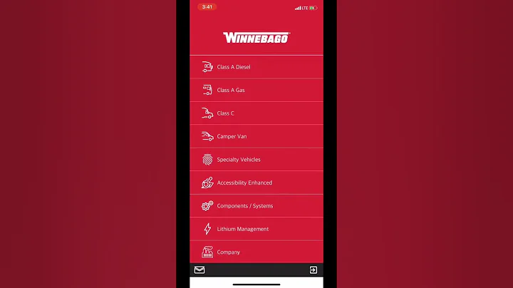 How to Share on Winnebago Dealer App