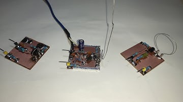 Simple UHF Oscillators (BJT MOSFET JFET) & Video Transmitter