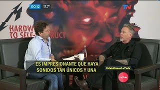 Metallica - Entrevista Argentina (La Viola, Noviembre 2016)