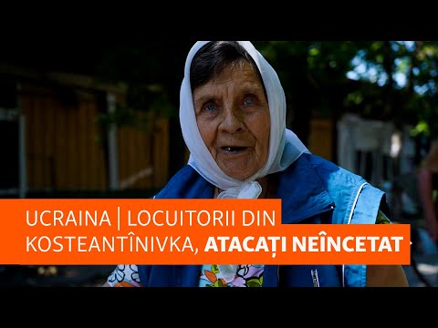 Locuitorii din Kosteantînivka rezistă, fiind aproape înconjurați de forțele ruse