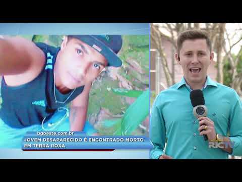 Jovem desaparecido é encontrado morto em Terra Roxa