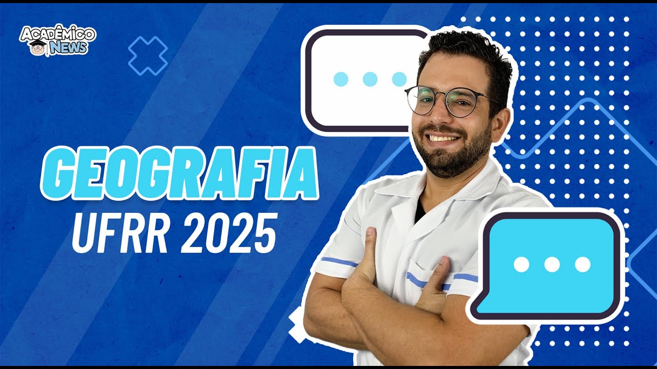 Resolução da UFRR 2025 | Geografia com Prof. Felipe