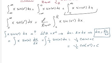 Improper Integrals Type I - Examples