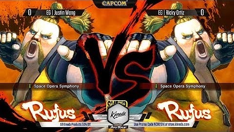 SSFIV: AE - EG Justin Wong vs EG Ricky Ortiz - Losers Semi Finals - NCR2014 - Capcom Pro Tour