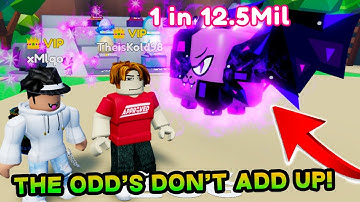 😲You Can Actually Hatch This Pet Without Luck Boost! in Mining Simulator 2
