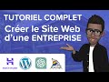 Comment crer un site web pour une entreprise avec wordpress chatgpt et midjourney sur hostinger