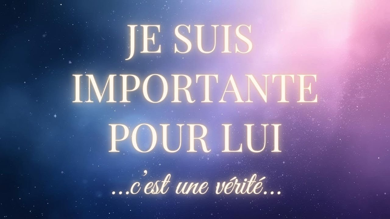 Je suis importante pour lui 🌙 Subliminal télépathique amour (45 min – 639 Hz)