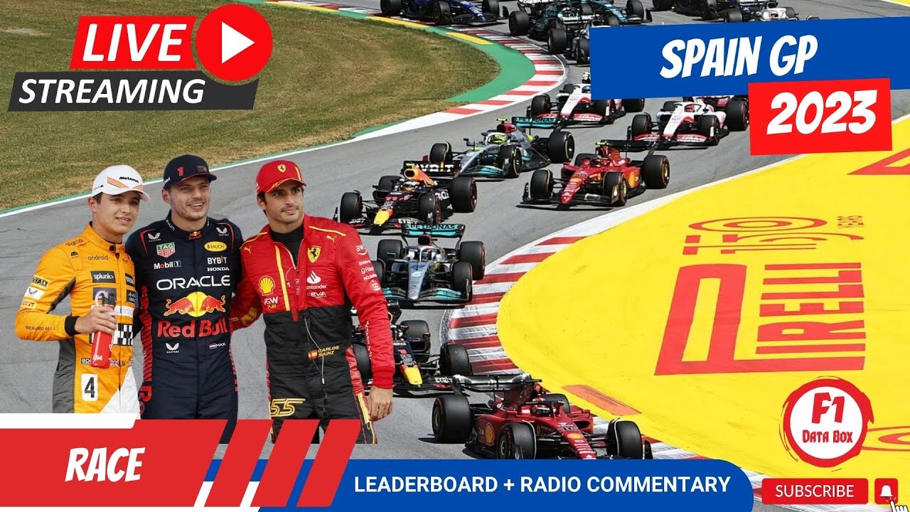 Live RACE SPAIN GP Formula 1 2023 - WATCHALONG #F12023