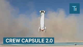 Watch Blue Origin Rocket Launch of Crew Capsule 2.0