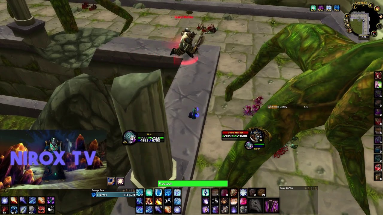 World Of Warcraft Classic Mage Solo First Boss DM North