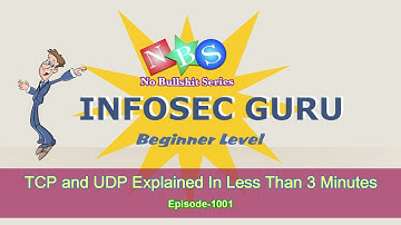 TCP and UDP Explained In Less Than 3 Minutes