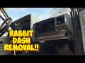 Volkswagen Rabbit Truck Dashboard Removal