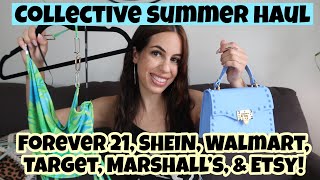 Collective Summer Clothing Haul \/\/ Forever 21, SHEIN, Walmart, Target, \& an Etsy shop!!!