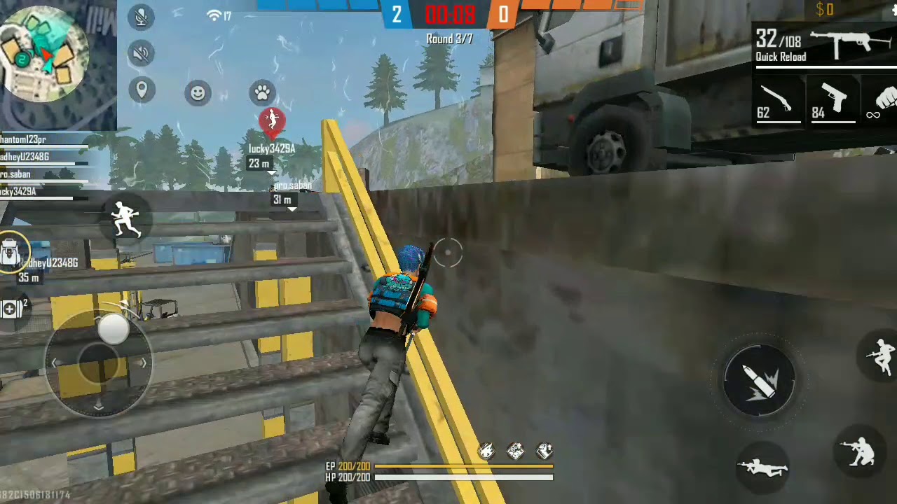 Free fire gameplay booyah clash squad op kills must watch - YouTube