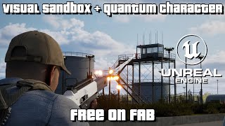 UE5 Visual Sanbox + Quantum Character - Free on FAB for Unreal Engine 5