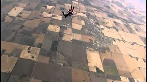 First Accelerated Free Fall Jump - Edmonton Skydive Center (Westlock, Alberta)