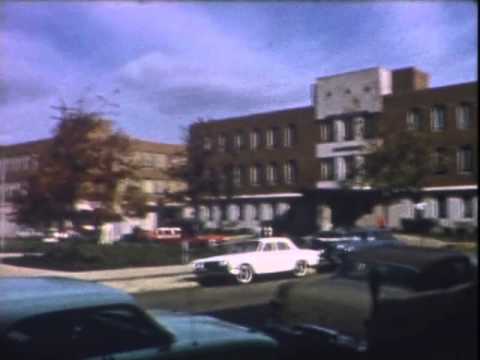 Terre Haute Indiana Nov 1961 ISU Downtown