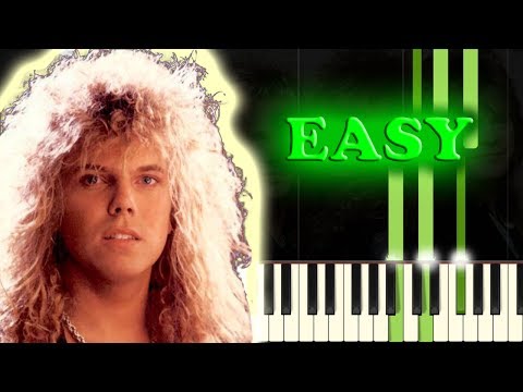 EUROPE - THE FINAL COUNTDOWN - Easy Piano Tutorial